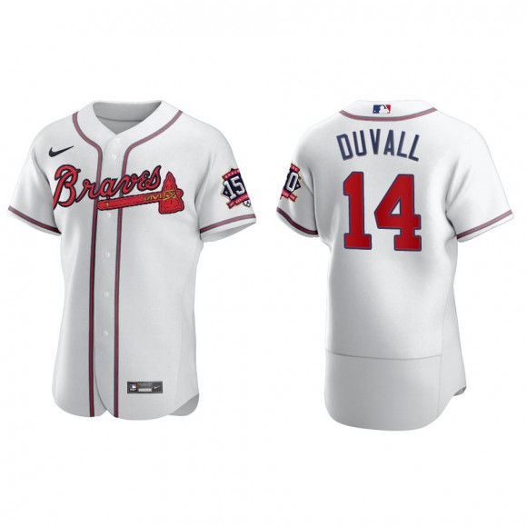 Adam Duvall White 2021 World Series 150th Anniversary Jersey
