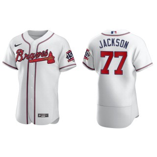 Luke Jackson White 2021 World Series 150th Anniversary Jersey