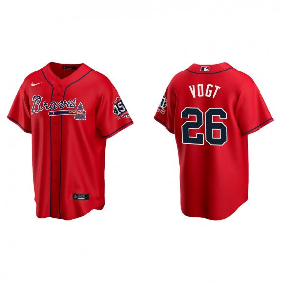 Stephen Vogt Red 150th Anniversary Replica Jersey