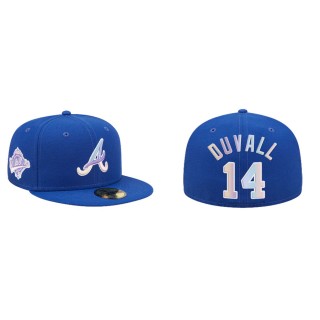 Men's Adam Duvall Atlanta Braves Nightbreak 59FIFTY Fitted Hat