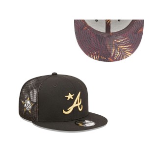 Men's Atlanta Braves Black 2022 MLB All-Star Game 9FIFTY Snapback Adjustable Hat