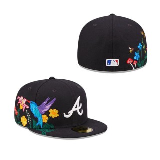 Atlanta Braves Blooming 59FIFTY Fitted Hat