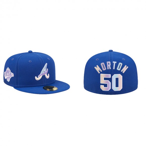 Men's Charlie Morton Atlanta Braves Nightbreak 59FIFTY Fitted Hat
