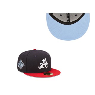 Atlanta Braves Comic Cloud 59FIFTY Fitted Hat