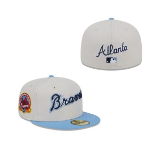 Atlanta Braves Coop Logo Select Fitted Hat
