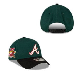 Atlanta Braves Dark Green 9FORTY A-Frame Snapback Hat