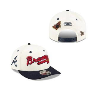 Atlanta Braves X Felt Low Profile 9FIFTY Snapback Hat