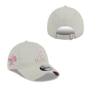 Men's Atlanta Braves Khaki 2023 Mother's Day 9TWENTY Adjustable Hat