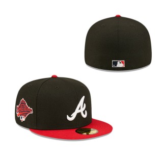 Atlanta Braves Lights Out 59FIFTY Fitted Hat