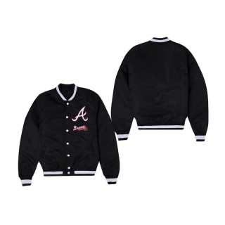 Atlanta Braves Logo Select Black Jacket