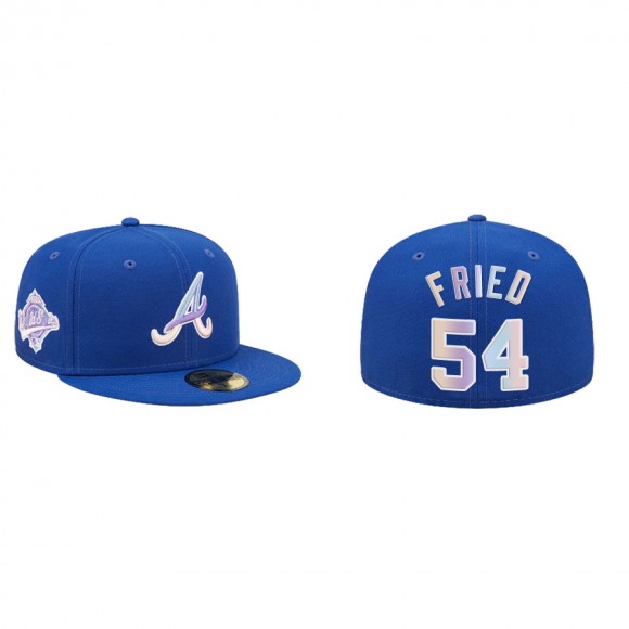 Men's Max Fried Atlanta Braves Nightbreak 59FIFTY Fitted Hat