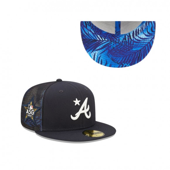 Men's Atlanta Braves Navy 2022 MLB All-Star Game Workout 59FIFTY Fitted Hat