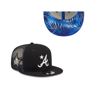 Men's Atlanta Braves Navy 2022 MLB All-Star Game Workout 9FIFTY Snapback Adjustable Hat