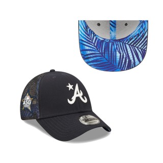 Men's Atlanta Braves Navy 2022 MLB All-Star Game Workout 9FORTY Snapback Adjustable Hat