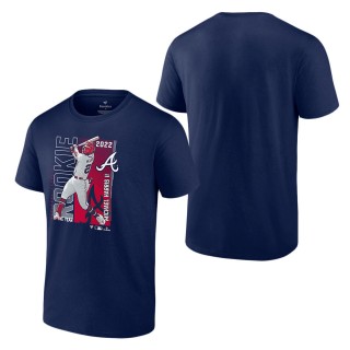 Men's Atlanta Braves Navy 2022 NL Rookie of the Year T-Shirt