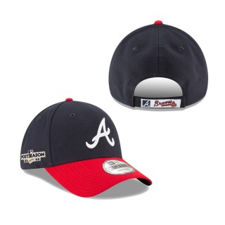 Men's Atlanta Braves Navy 2022 Postseason 9FORTY Adjustable Hat