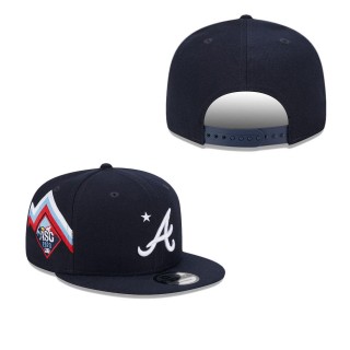 Atlanta Braves Navy MLB All-Star Game Workout 9FIFTY Snapback Hat