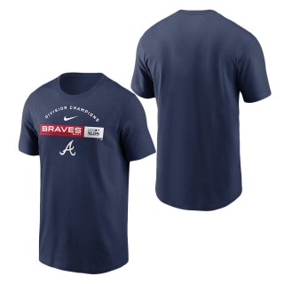 Atlanta Braves Navy 2023 NL East Division Champions T-Shirt
