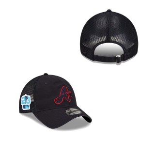 Men's Atlanta Braves Navy 2023 Spring Training 9TWENTY Adjustable Hat