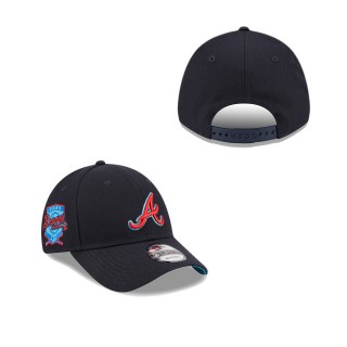 Men's Atlanta Braves Navy 2023 MLB Father's Day 9FORTY Adjustable Hat