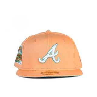 Atlanta Braves Peach Dreams 59FIFTY Fitted Hat