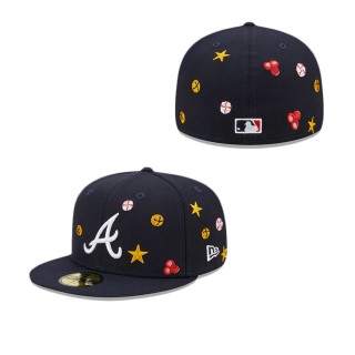 Atlanta Braves Sleigh 59FIFTY Fitted Hat