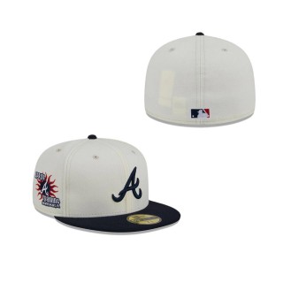 Atlanta Braves Spring Training Patch Fitted Hat