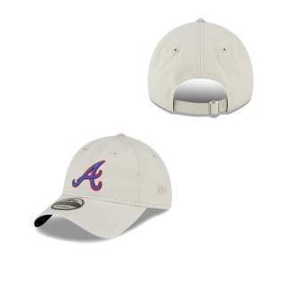 Atlanta Braves Stone 9TWENTY Adjustable Hat