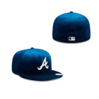 Atlanta Braves Velvet Visor Clip Fitted Hat