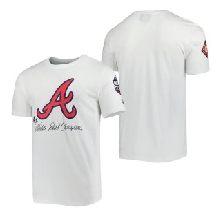 Men's Atlanta Braves White Historical Championship T-Shirt
