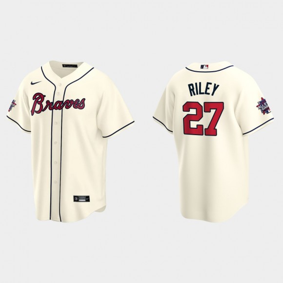 Braves Austin Riley Cream 2021 MLB All-Star Game Jersey