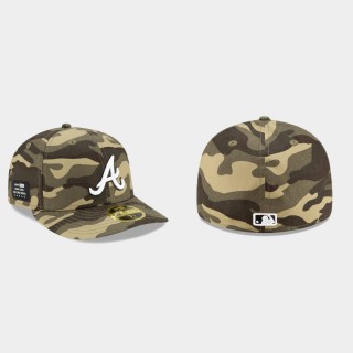 Braves Camo 2021 Armed Forces Day Low Profile 59FIFTY Hat
