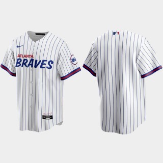 Braves White 2021 City Connect Jersey