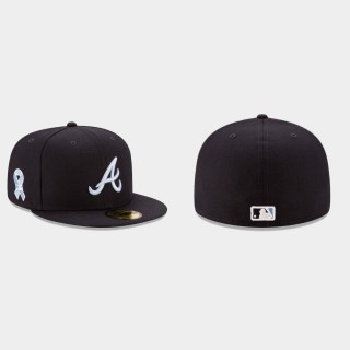 Braves Navy 2021 Father's Day 59FIFTY Fitted Hat