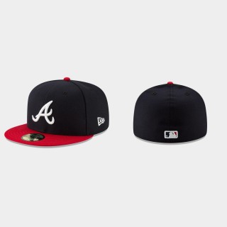Braves Navy Red 2021 MLB All-Star Game 59FIFTY Hat
