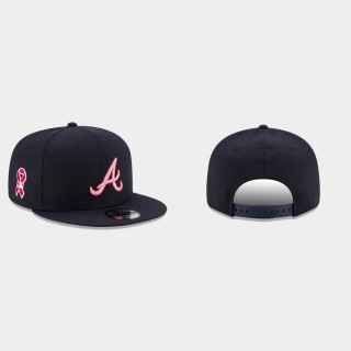 Braves Navy 2021 Mother's Day 9FIFTY Snapback Hat