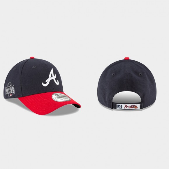 Braves Navy 2021 World Series 9FORTY Adjustable Hat