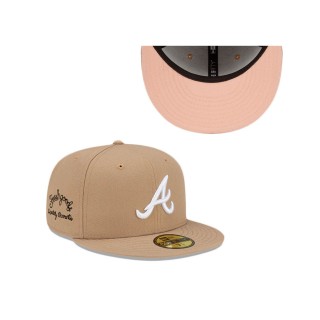 Atlanta Braves Camel Joe Freshgoods 59FIFTY Fitted Hat