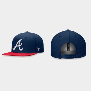 Braves Navy Core Adjustable Snapback Hat