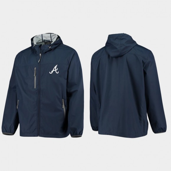 Braves Navy Double Play Jacket