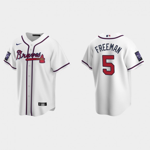 Freddie Freeman Braves White 2021 All-Star Game Jersey