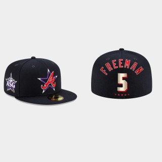 Freddie Freeman Braves Navy 2021 MLB All-Star Game Hat