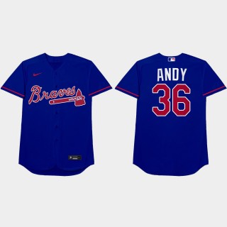 Ian Anderson Braves Andy Nickname Jersey