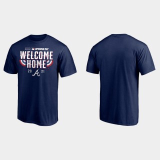 Braves 2021 Opening Day Navy T-Shirt