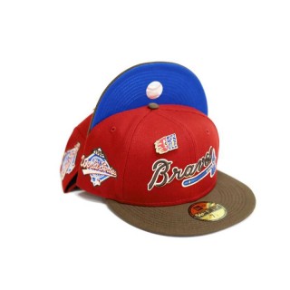 New Era Atlanta Braves Nitro 3 0 1995 World Series 59FIFTY Fitted Hat