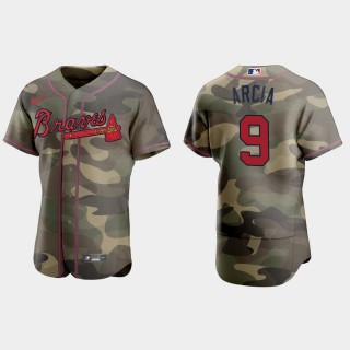 Orlando Arcia Braves Camo Armed Forces Day Jersey