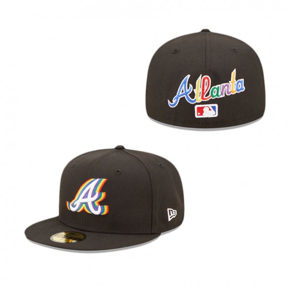 Atlanta Braves Prismatic 59FIFTY Fitted Hat