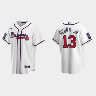 Ronald Acuna Jr. Braves White 2021 All-Star Game Jersey