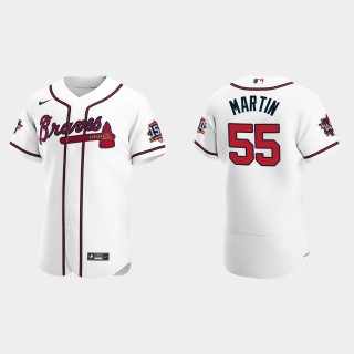 Chris Martin Braves White 2021 MLB All-Star Game Authentic Jersey