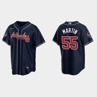Braves Chris Martin Navy 2021 MLB All-Star Jersey